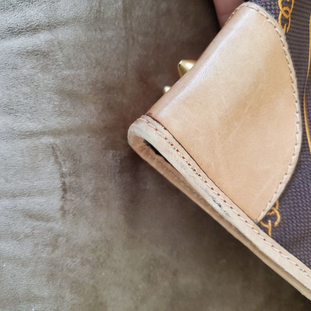 Vintage Gucci Shopper Tote Handbag - Picture 9 of 10